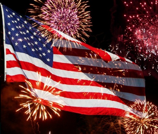 American-flag-fireworks